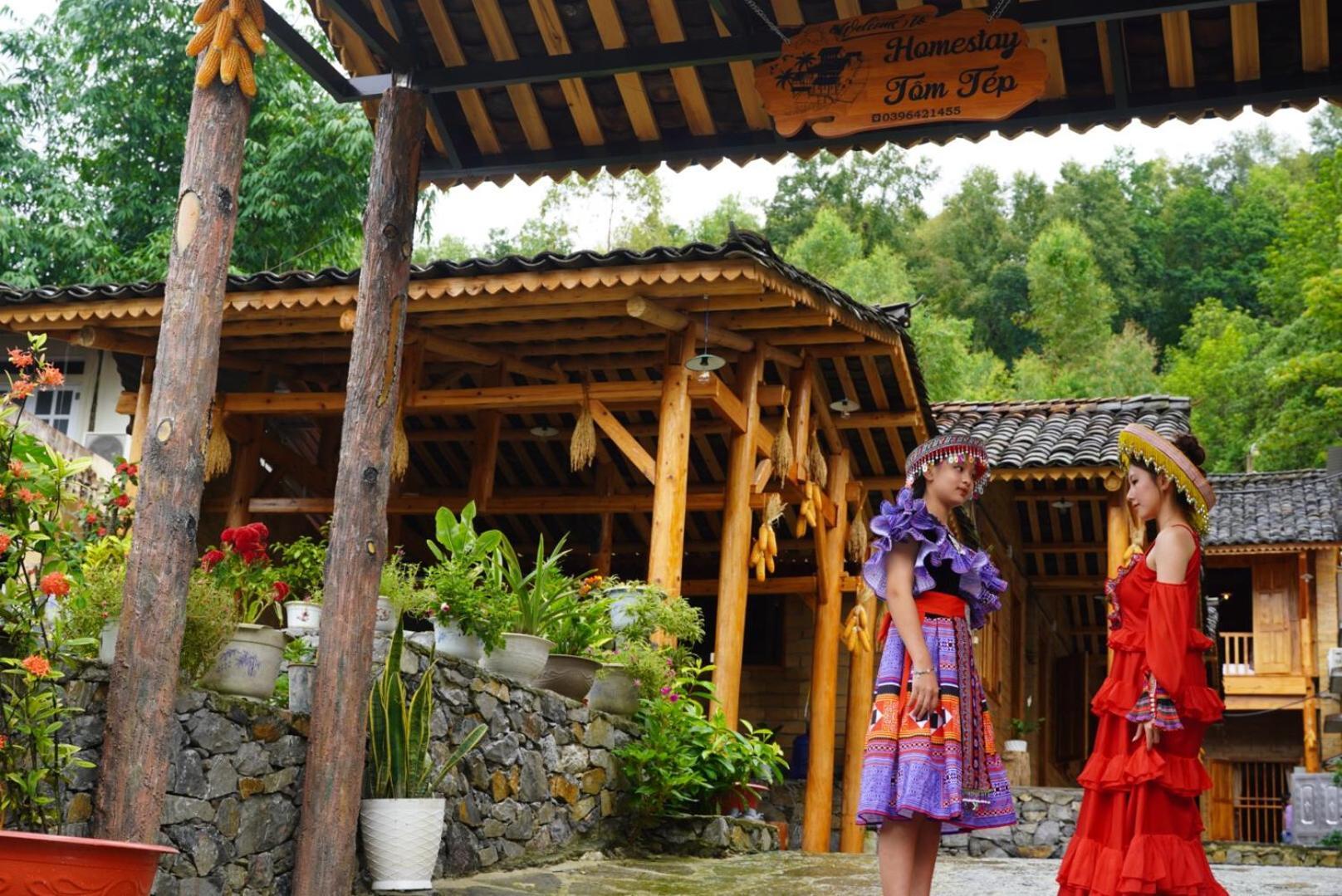 Tom Tep Homestay Ha Giang Exterior photo